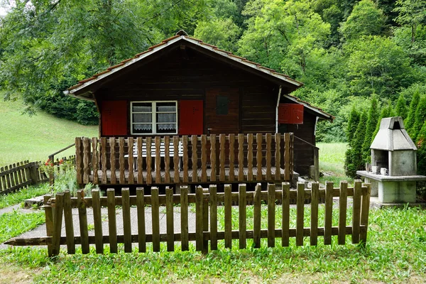 Gospodarstwo dom w Szwajcarii — Zdjęcie stockowe