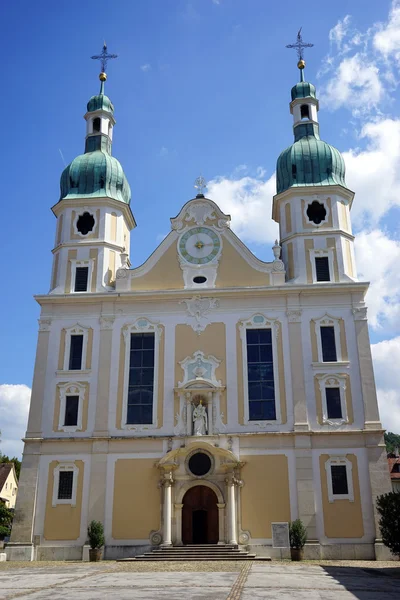 Church with two towers — Stock Photo, Image