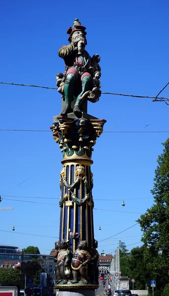 Niño Eater escultura — Foto de Stock