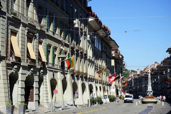 Marktgasse en Berna — Foto de Stock