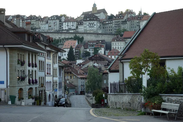 Fribourg óvárosától — Stock Fotó