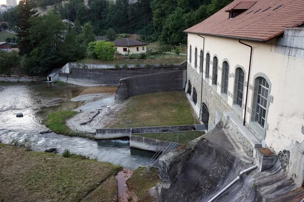 Power station and river — Stock Photo, Image