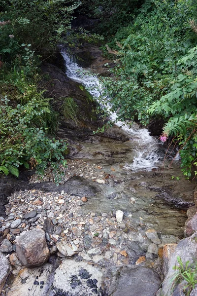 Pequeño río en la montaña — Foto de Stock
