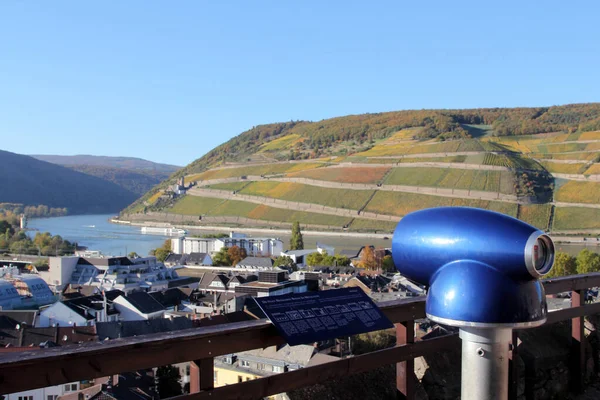 Bingen Rhein Una Ciudad Distrito Mainz Bingen Renania Palatinado Alemania —  Fotos de Stock