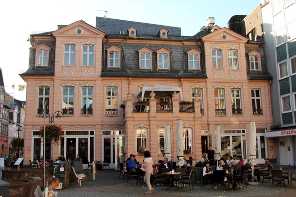 Ayuntamiento Bingen Rhein Bingen Rhein Una Ciudad Distrito Mainz Bingen — Foto de Stock