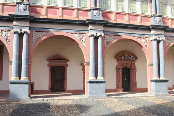 Hrad Weilburg Hesensko Německo Hrad Weilburg Jedním Nejvýznamnějších Barokních Paláců — Stock fotografie