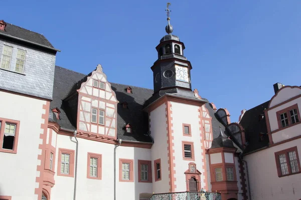 Hrad Weilburg Hesensko Německo Hrad Weilburg Jedním Nejvýznamnějších Barokních Paláců — Stock fotografie