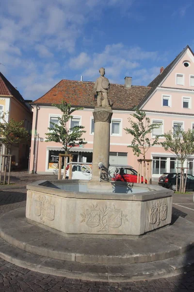 Speyers Gamla Centrum Rheinland Pfalz Tyskland Speyer Grundades Romarna Det — Stockfoto