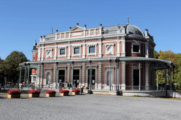 Casino Histórico Spa Construído Final Século Xix Ardenas Bélgica — Fotografia de Stock