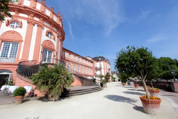 Biebrich palác ve Wiesbadenu — Stock fotografie