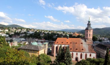 Baden-Baden, Almanya üzerinden görünüm