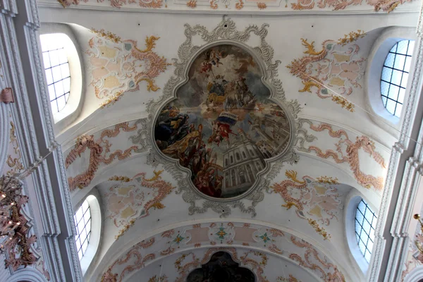 Jesuit kyrka i Luzern — Stockfoto