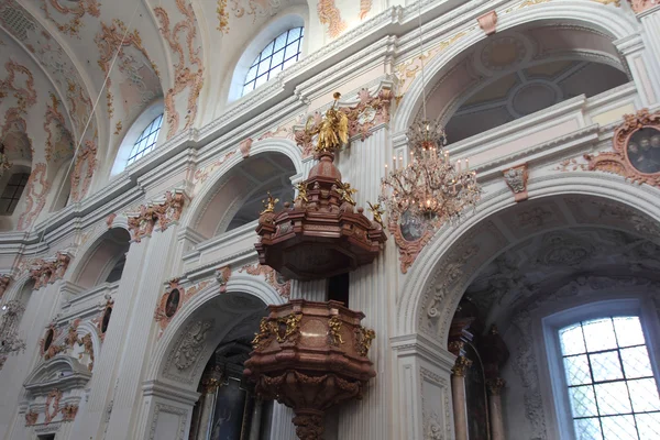 Église jésuite à lucerne — Photo