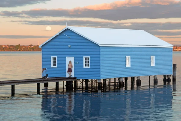 Blue Boathouse à Perth — Photo