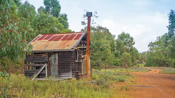Uma Antiga Cabana Lenhadores Situada Perto Donnelly River Village Austrália — Fotografia de Stock
