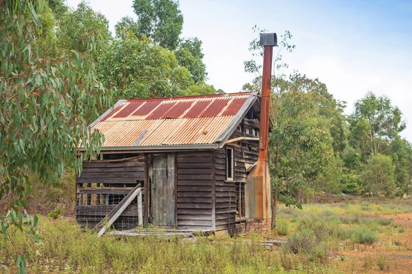 Une Vieille Cabane Bûcheron Située Près Donnelly River Village Australie — Photo