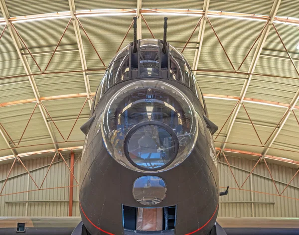 Perth Australia July 2021 Nose Turret Avro Lancaster Bomber Display — Stok fotoğraf