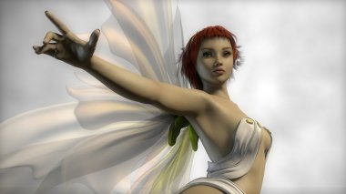 Kızıl saçlı peri