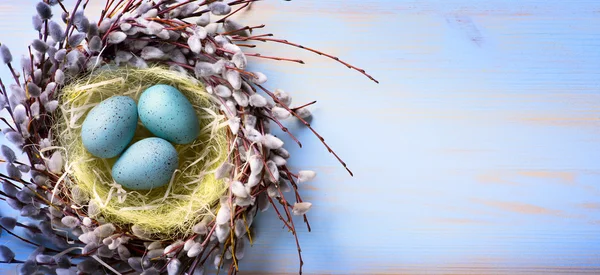 Húsvéti művészeti háttér — Stock Fotó