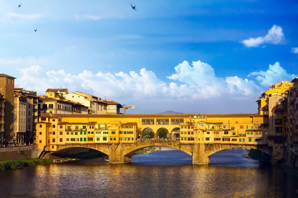 Arte noche romántica en Florencia. Italia . —  Fotos de Stock