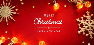 Sanat Noel tebrik kartı, davetiye ya da sezon tatili afişi 