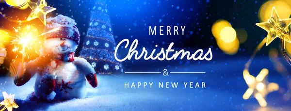 Art Frohe Weihnachten Und Frohe Feiertage Grußkarte Banner Neujahr Noel — Stockfoto