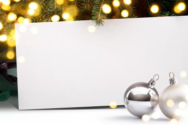 Sanat Noel davet arka plan