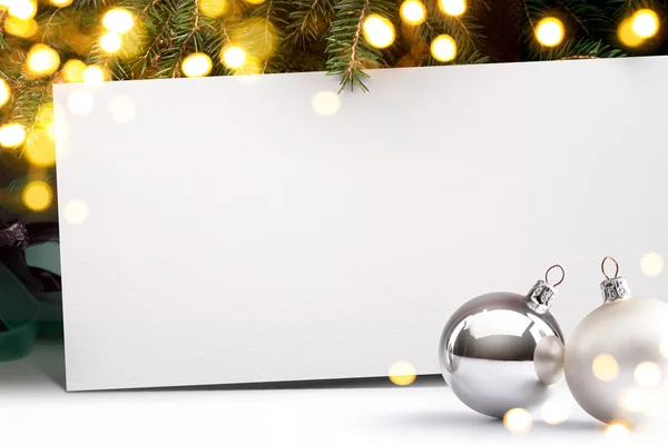 Kunst Weihnachten Einladung Hintergrund — Stockfoto