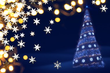 Noel ağacı ışık