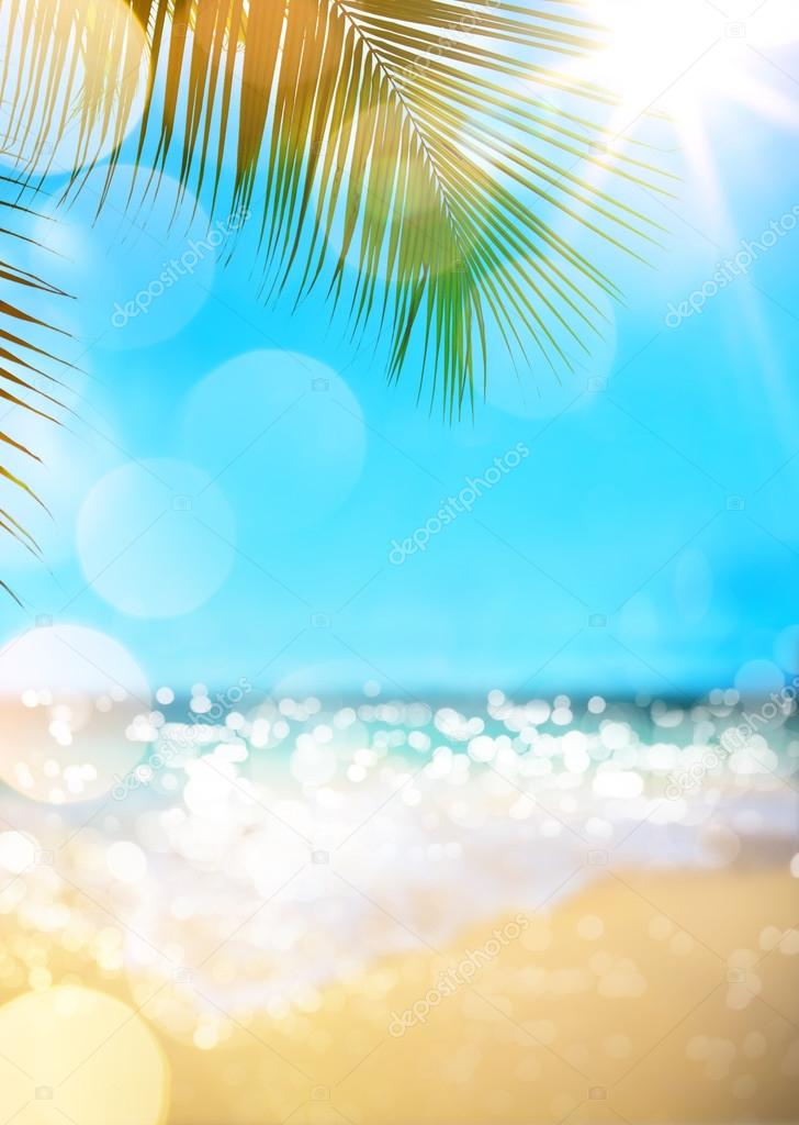 summer beach background 