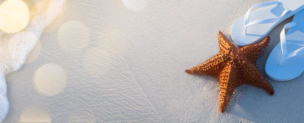 Arte Incontaminato sfondo spiaggia tropicale — Foto Stock