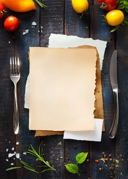 Café menu restaurante brochura. Modelo de concepção de alimentos — Fotografia de Stock