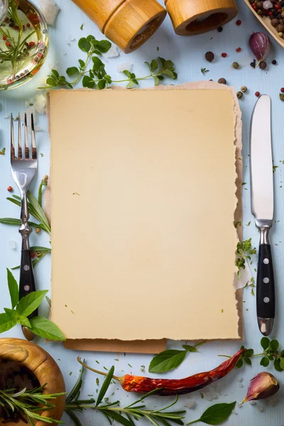 Kunst italienisches hausgemachtes Menü Essen Hintergrund; Restaurantwoche — Stockfoto