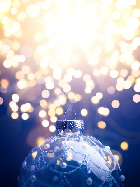 Konst jul bakgrund; Christmas tree light — Stockfoto