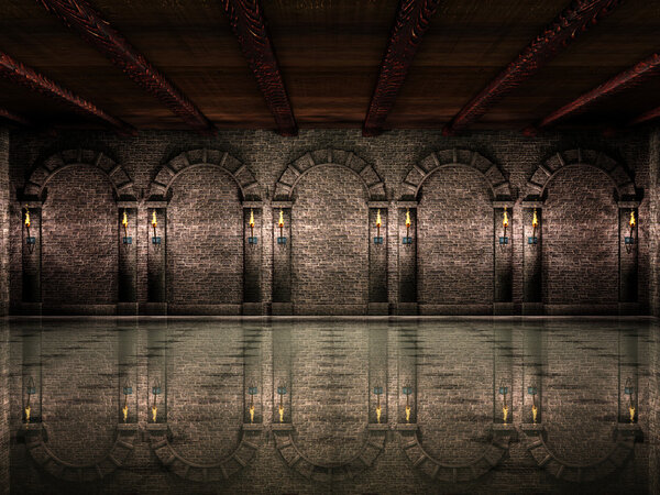 Средневековый замок
