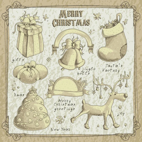 Diseño de Navidad — Archivo Imágenes Vectoriales