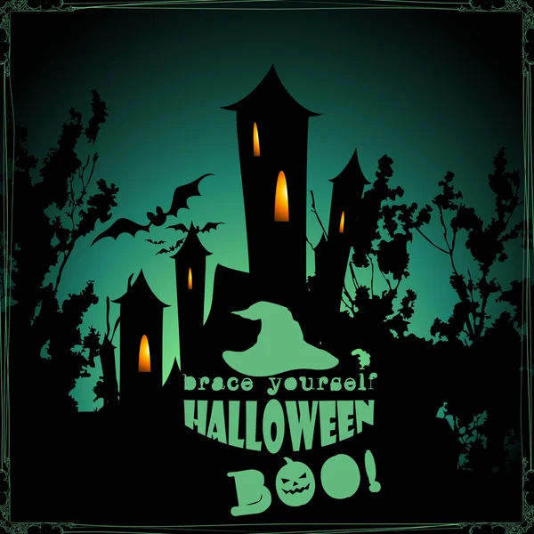 Halloween sfondo — Vettoriale Stock