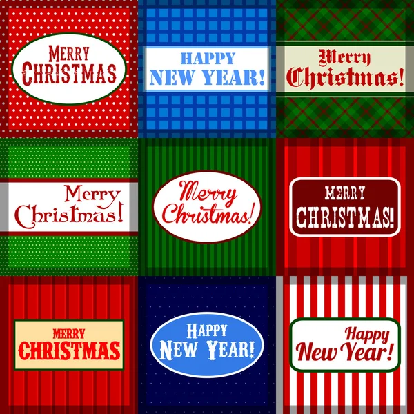 Σύνολο χριστουγεννιάτικων banners — Διανυσματικό Αρχείο