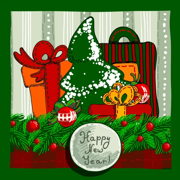 Diseño de banner de Navidad — Archivo Imágenes Vectoriales