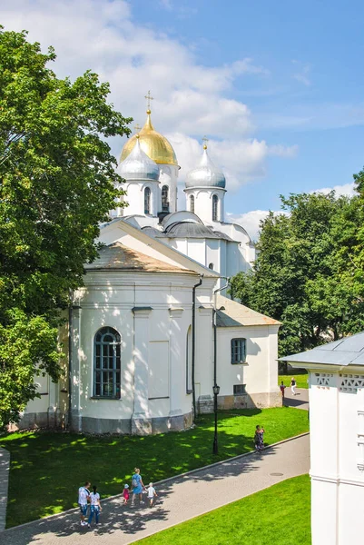 Софийский Собор Великом Новгороде — стоковое фото