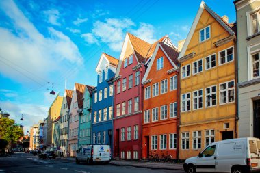 Kopenhag, Danimarka sokak