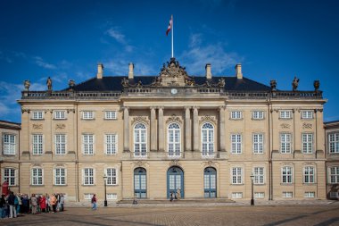 Amalienborg Kopenhag, Danimarka 