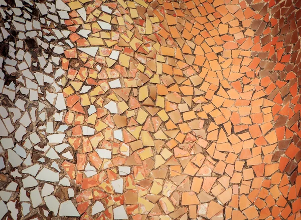Ceramic tile fragment mosaic, abrstract background — Stock Photo, Image