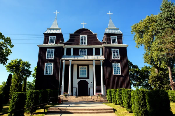 Церковь Божественного Провидения в Антазаве, Литва — стоковое фото