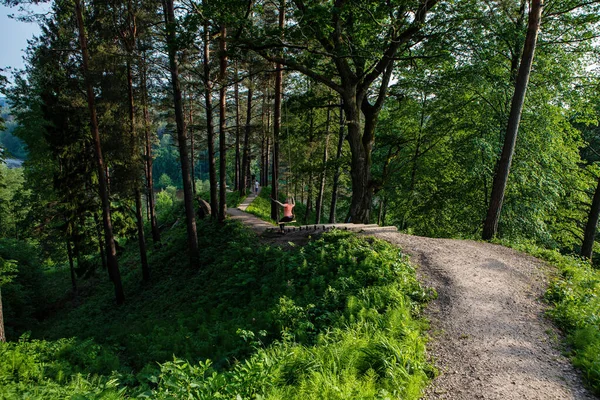 Silenai Litva Června 2020 Pevnost Naujoji Reva Kognitivním Parku Silenai — Stock fotografie