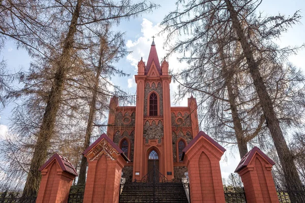 Igreja Santa Ana Dukstos Distrito Vilnius Lituânia — Fotografia de Stock