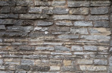 Stratford Upon, İngiltere 'deki tarihi binanın antik taş duvar dokusu