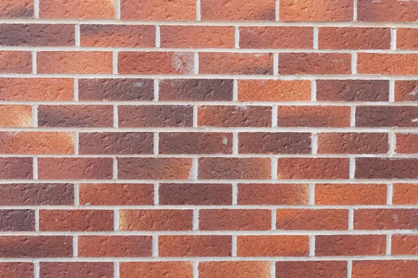 Red Brick Wall Texture Newly Built House — Stock Photo, Image