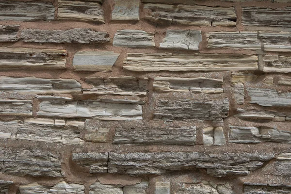 Ancient Stone Wall Texture Historical Building Stratford Avon United Kingdom — Stock Photo, Image