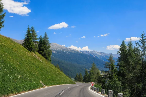 Grossglockner Hochalpenstrasse Nin Güzel Manzarası Avusturya Sahne Alpleri Yolu — Stok fotoğraf